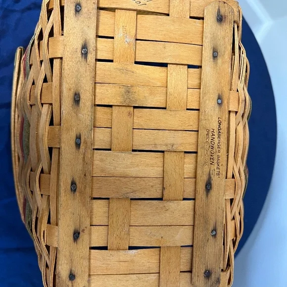 Small Longaberger Basket solofficialkw.com